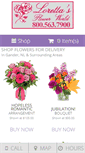 Mobile Screenshot of lorettasflowerworld.com